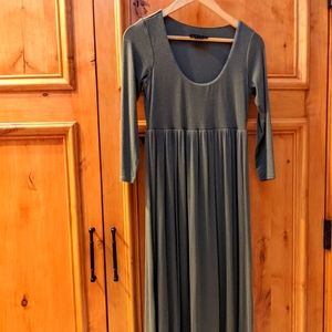 Hatch The Phoebe Dress Size 1 Olive Green